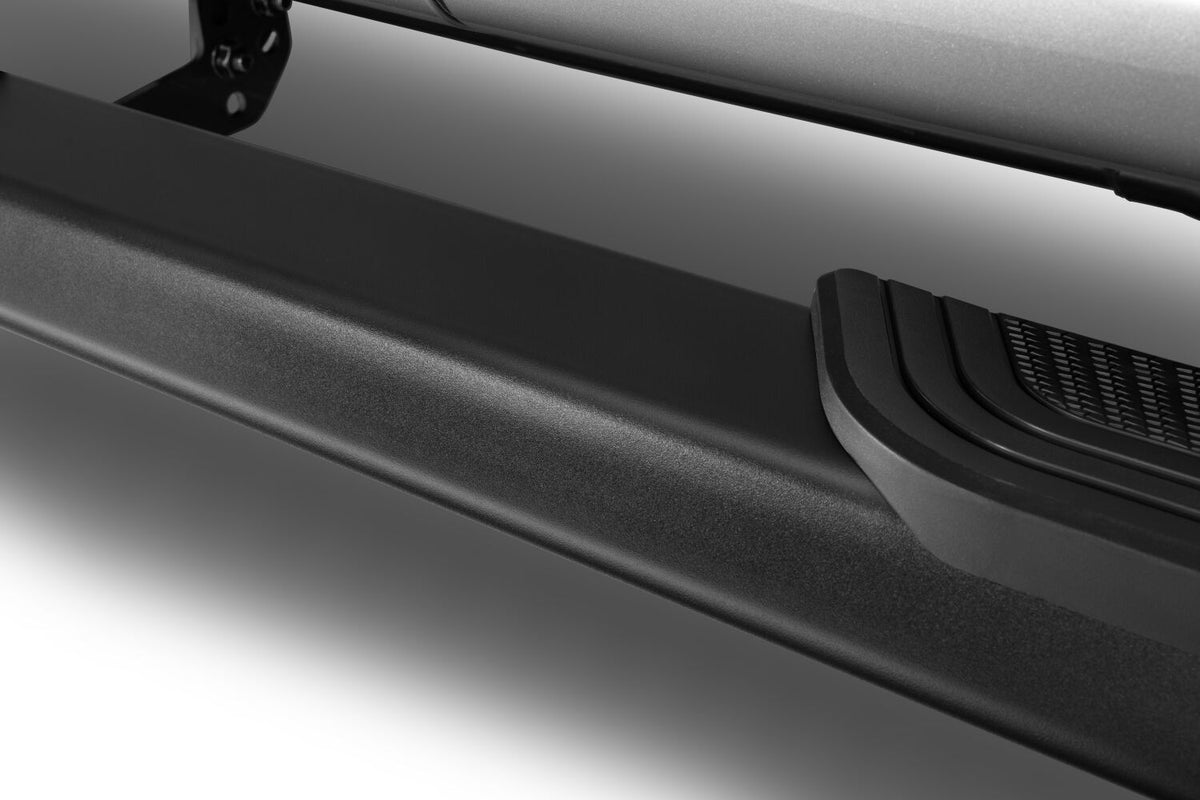 Traxio 4 Inch Nerf Bars 19-26 Ram 1500 Crew Cab Textured Black N Fab