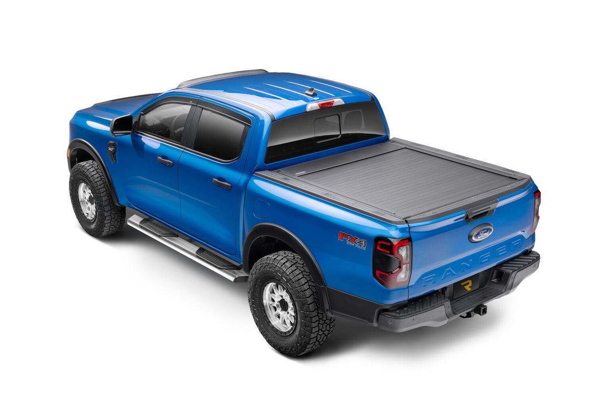 Traxio 5 Inch Nerf Bars 19-26 Ford Ranger SuperCrew Cab Polished Stainless Steel N Fab