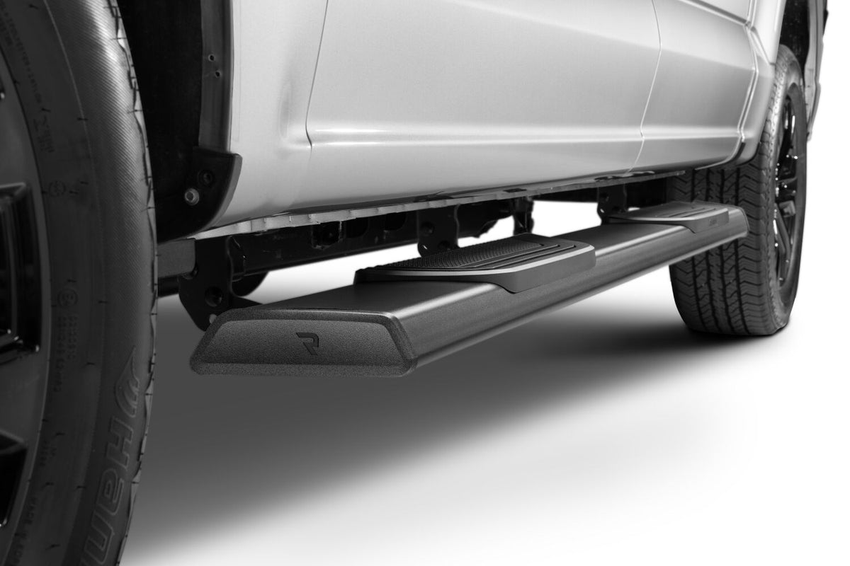 Traxio 5 Inch Nerf Bars 15-26 Ford F150/17-26 Ford F250/F350 Crew Cab Textured Black N Fab