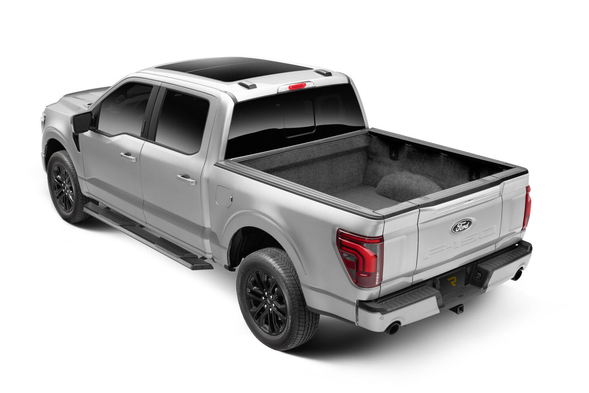 Traxio 5 Inch Nerf Bars 15-26 Ford F150/17-26 Ford F250/F350 Crew Cab Textured Black N Fab