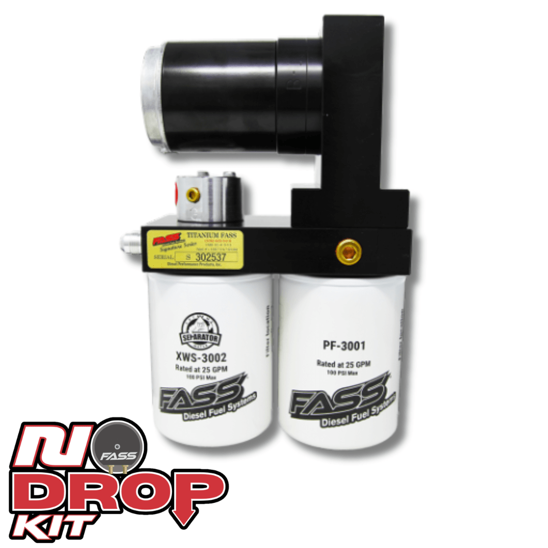 No-Drop Series Plus Fuel System for 2005-2018 and 2021-2024 Dodge RAM Cummins 5.9L and 6.7L (1000-1200hp) FASS