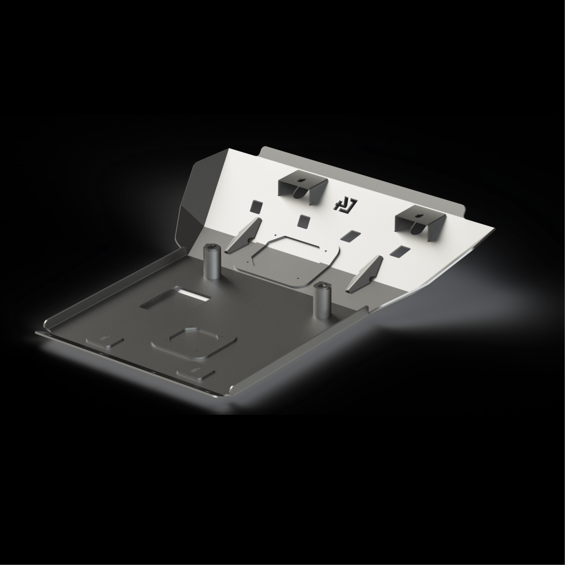 Durable full skid plates for 2010+ 5th Gen 4Runner, designed for off-road protection and enhanced vehicle durability.