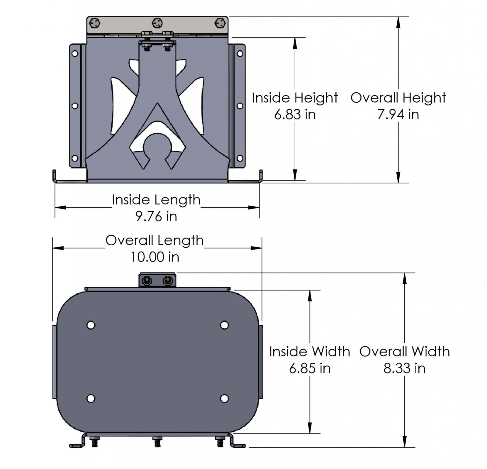Optima Battery Rear Mount Group 34 Artec Industries