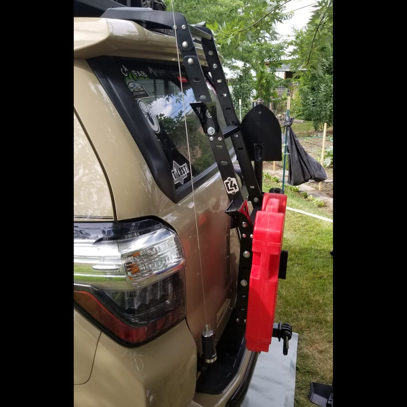 Summit Hatch Ladder Rotopax Mount Bracket / 5th Gen / 2010+
