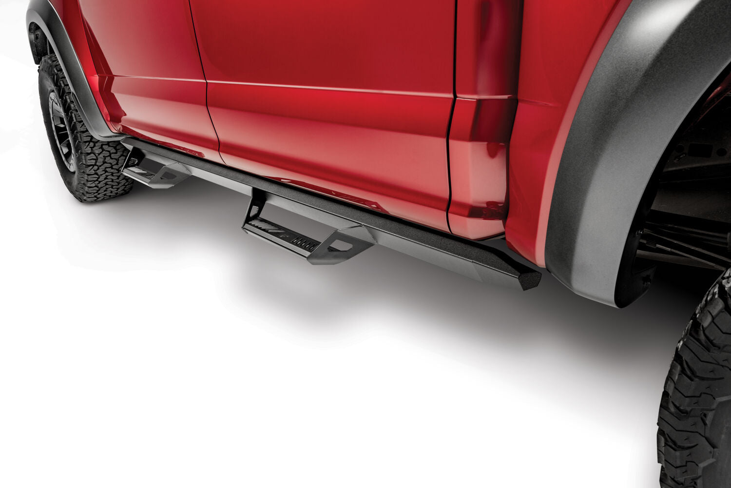 Predator Pro Cab Length (2 Steps per Side) 2017-2026 Ford F-250/350/450 Crew Cab Textured Black NFab