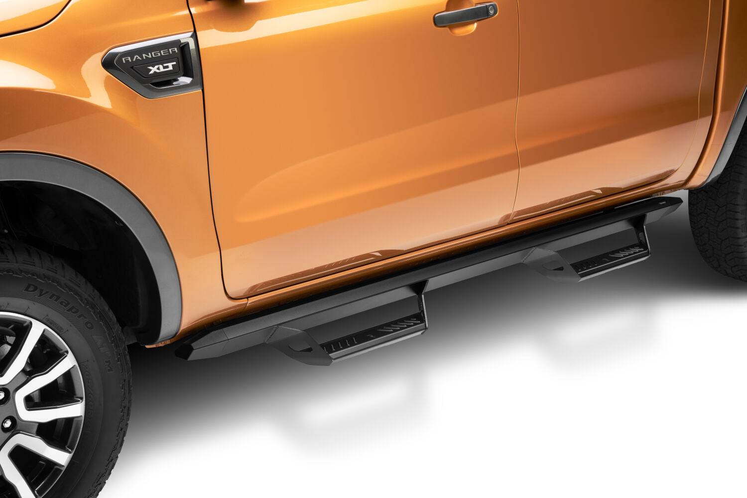 Predator Pro Cab Length (2 Steps per Side) 2019-2026 Ford Ranger SuperCrew Textured Black NFab