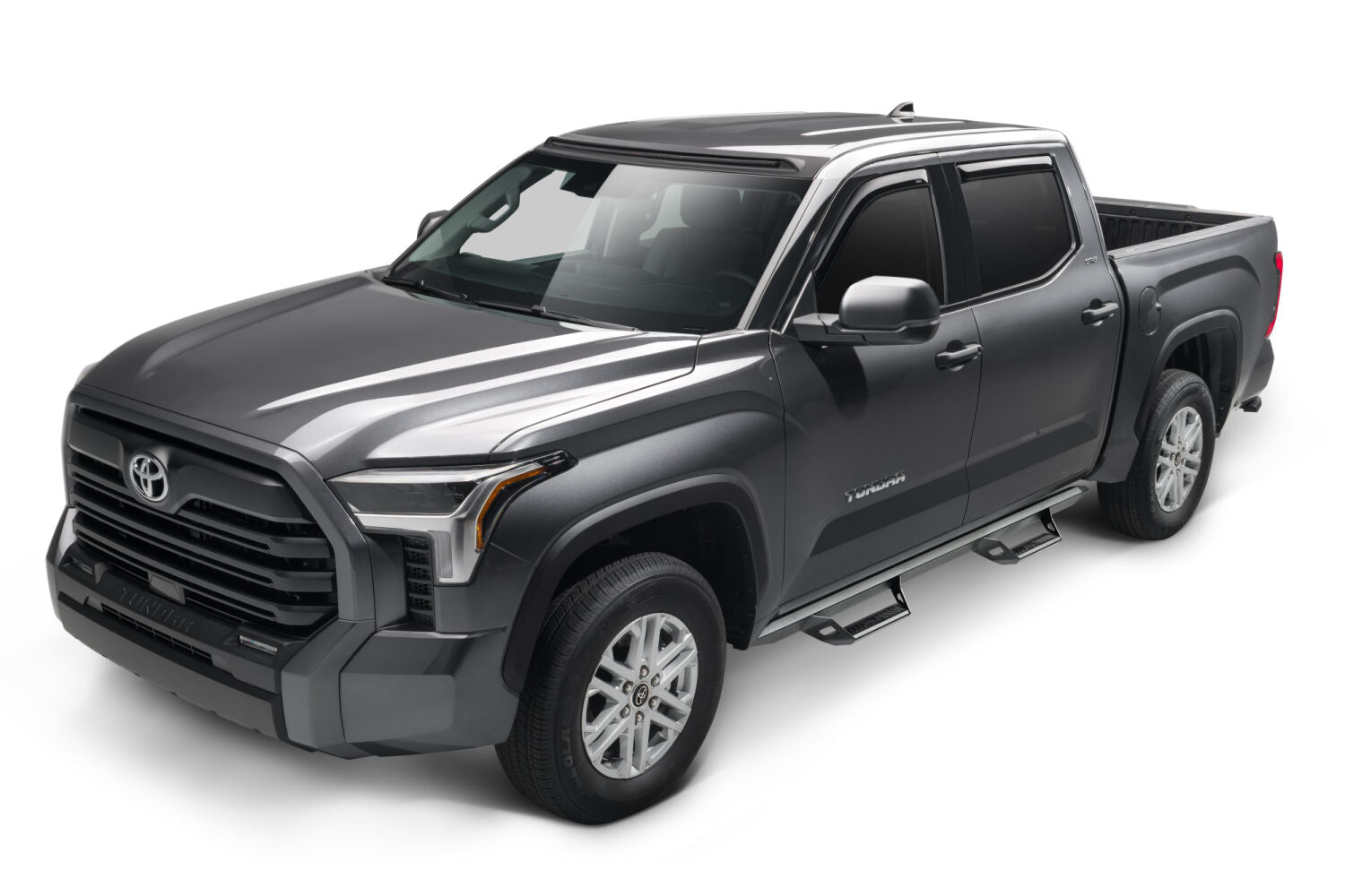 Predator Pro Cab Length (2 Steps per Side) 2022-2025 Toyota Tundra CrewMax Textured Black NFab