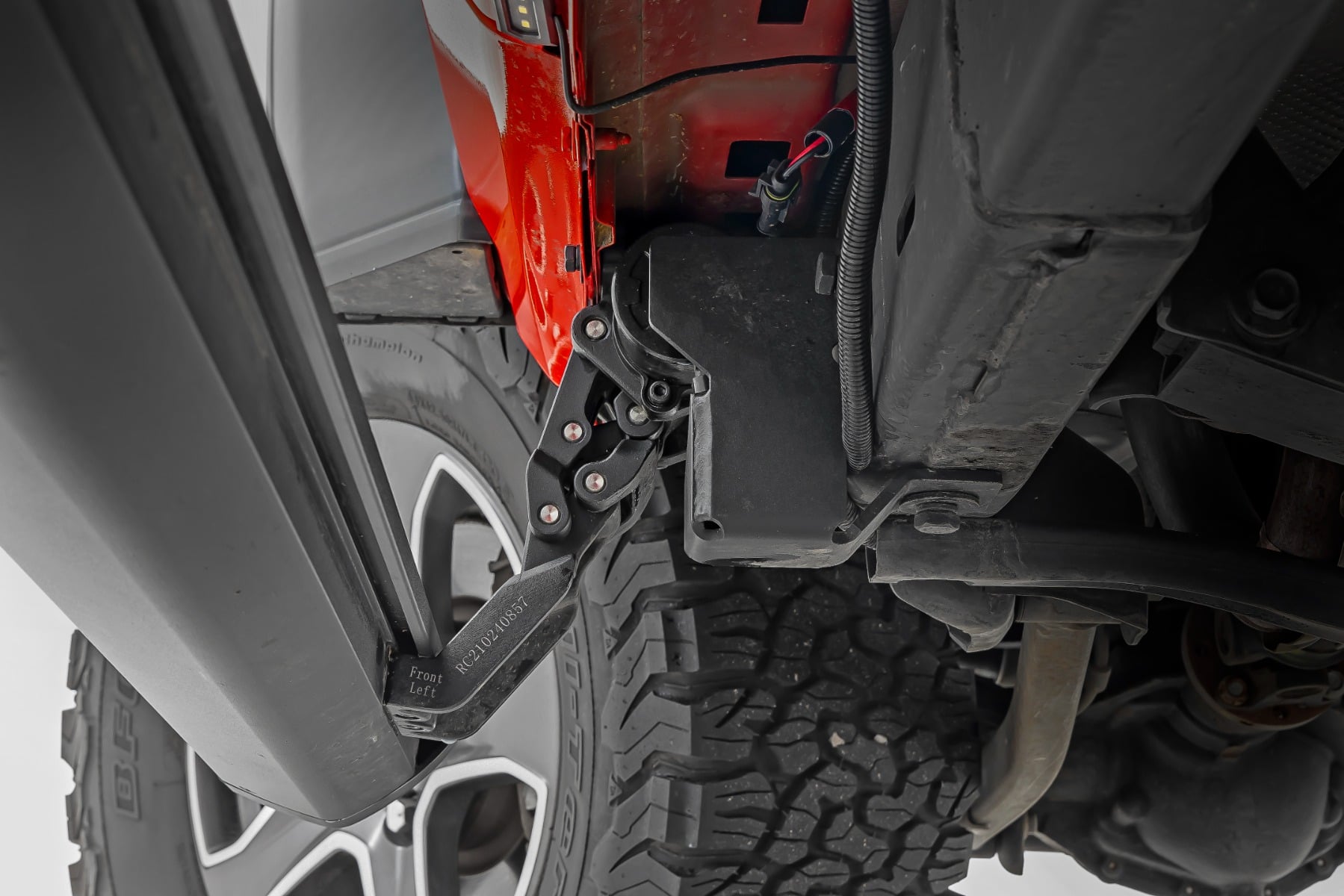 Power Running Boards Dual Electric Motor 4 Door Jeep Wrangler JL (2018-2026) Rough Country