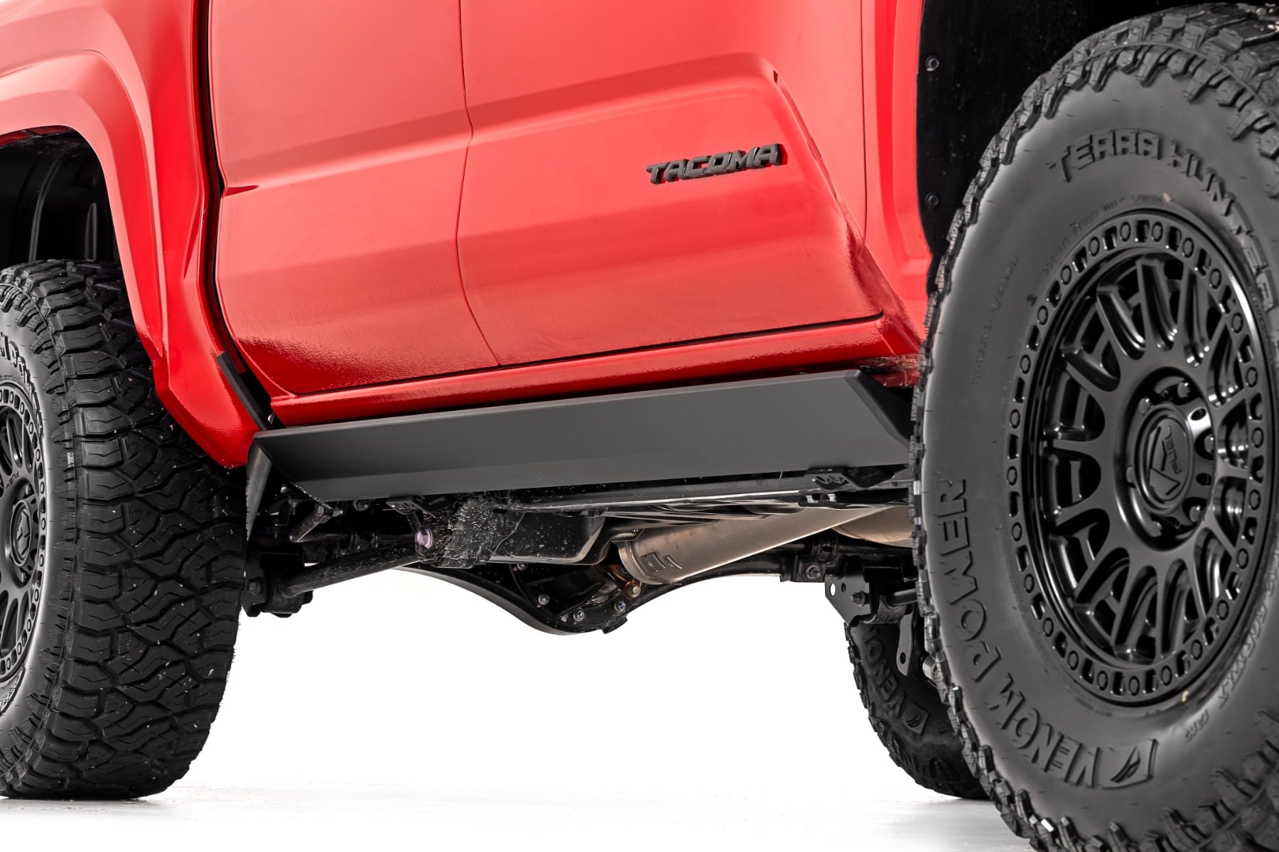 Power Running Boards Dual Electric Motor Double Cab Toyota Tacoma (24-26) Rough Country