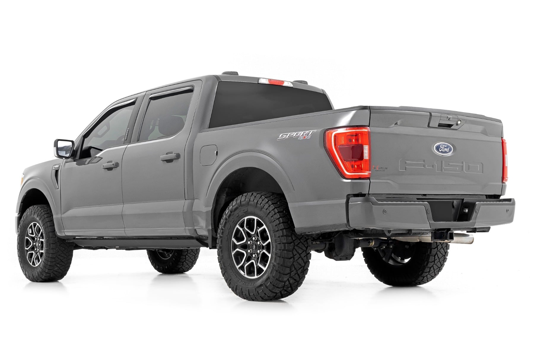 Power Running Boards Dual Electric Motor Ford F-150/Lightning/F-250/F-350/Raptor (15-26) Rough Country