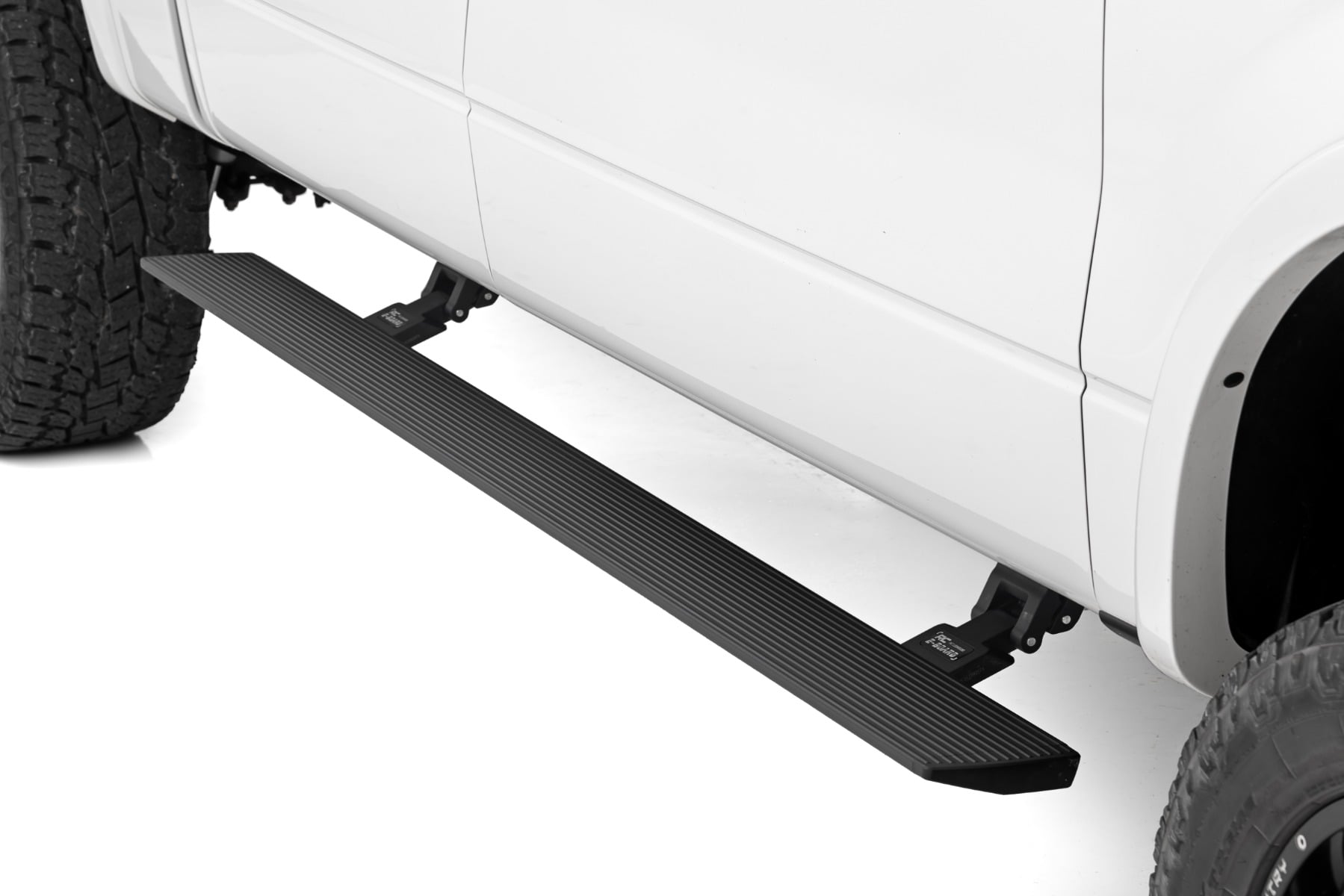Power Running Boards Dual Electric Motor Crew Cab Ford F-150 (09-14) Rough Country