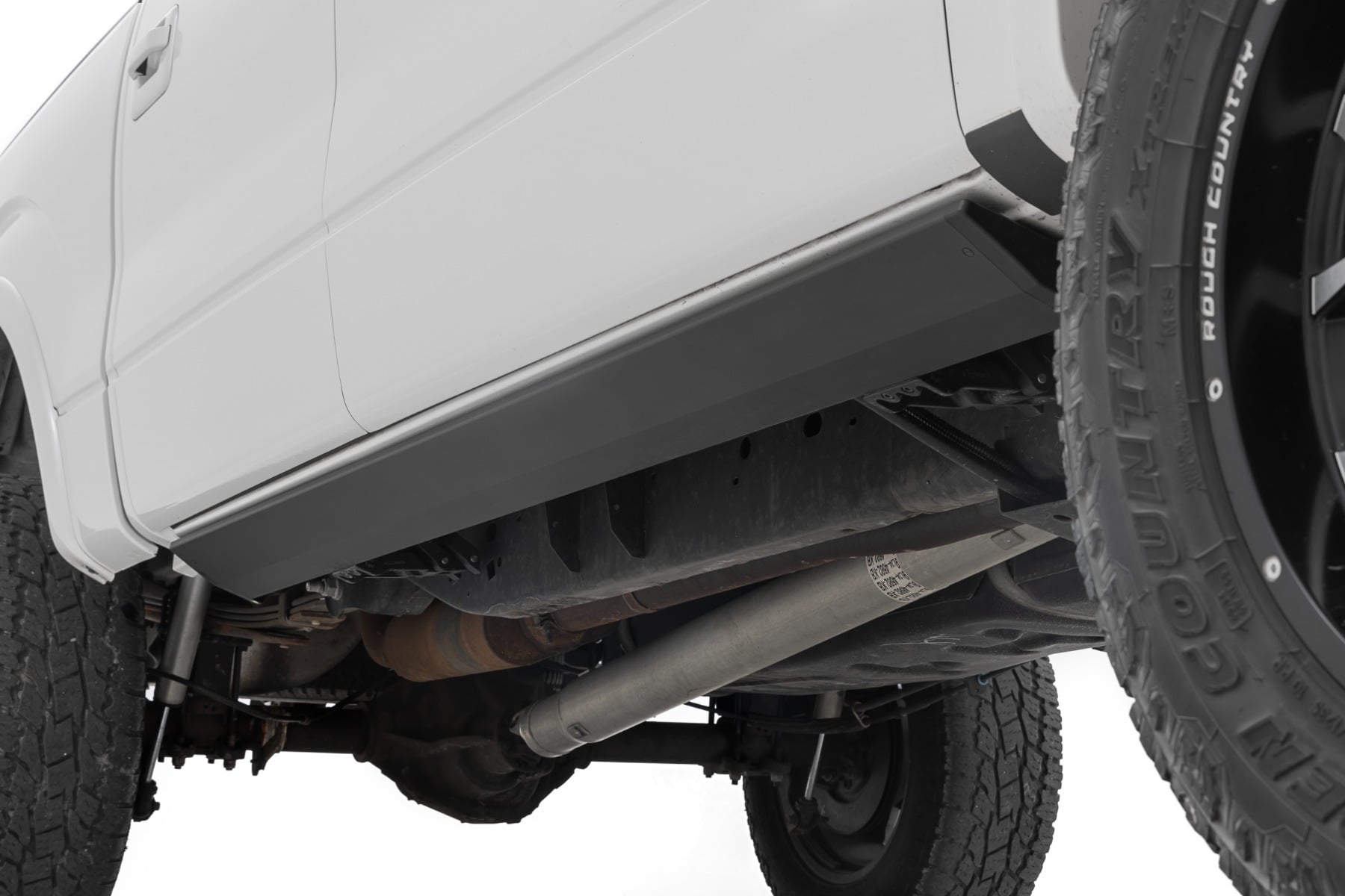 Power Running Boards Dual Electric Motor Crew Cab Ford F-150 (09-14) Rough Country