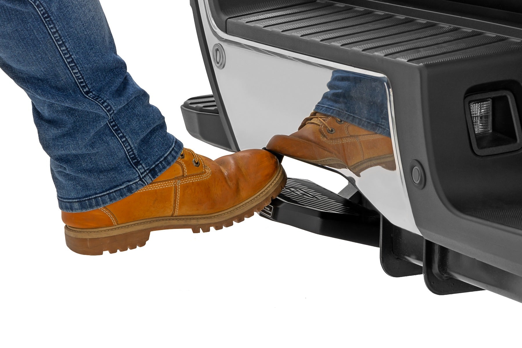 Retractable Bed Step Manual Pull Ford F-250/F-350 Super Duty (23-26) Rough Country