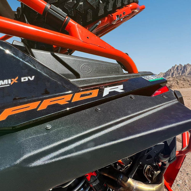 Particle Separator (Wheel Well Mounted) for the 2022-2025 Polaris RZR PRO R 2.0L