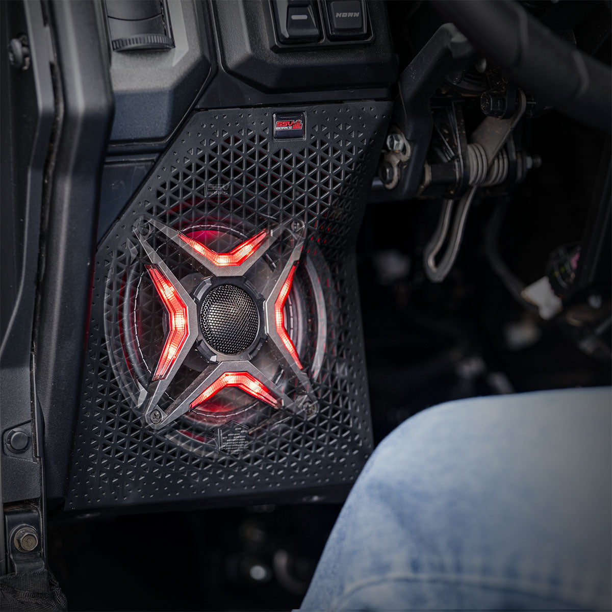2024-2027 Polaris Xpedition ADV 5 & XP 5, 1800w 8-Speaker Phase-7 V-Spec Plug-&-Play Audio Kit For Ride Command