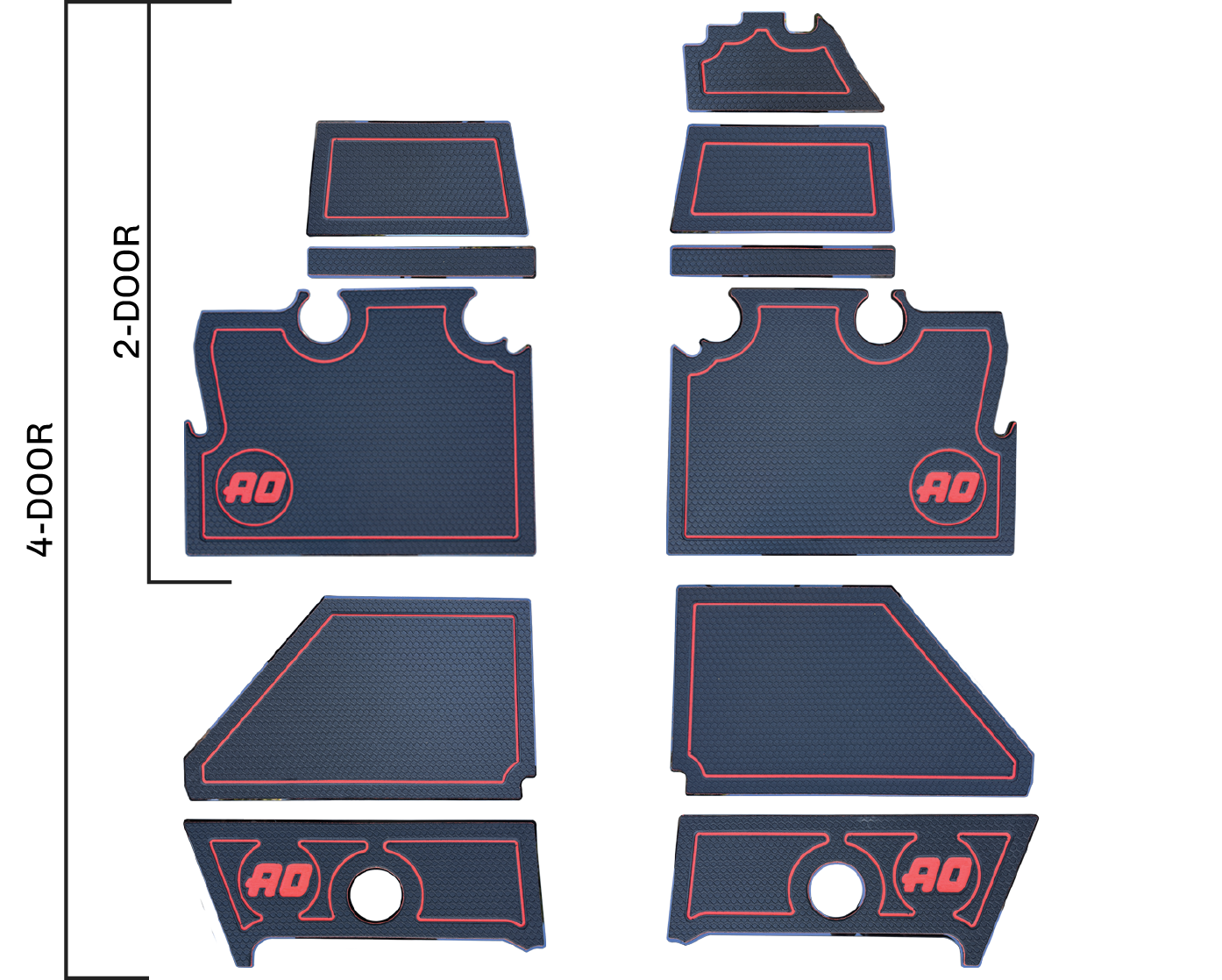 Precision Cut EVA Floor-Kit - Speed UTV