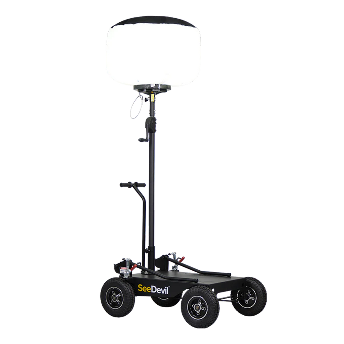 SeeDevil Mobile Cart (with 9ft mast and mount) - Pro Series