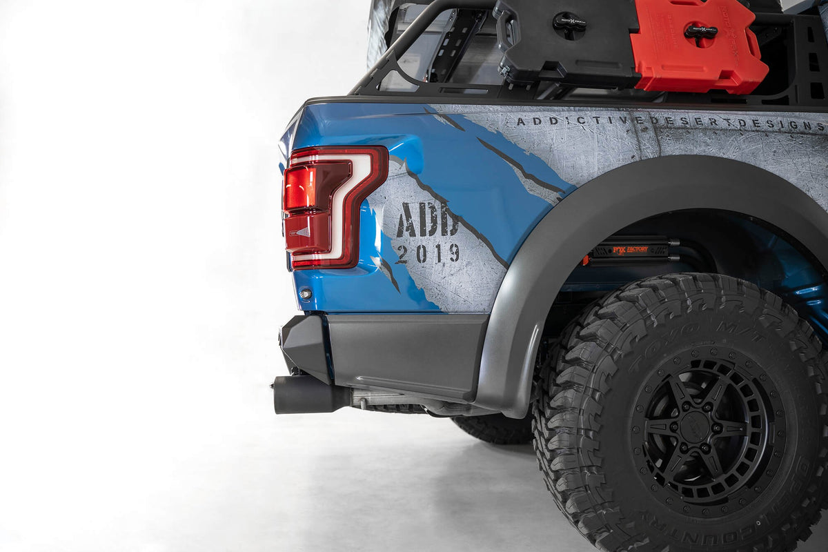 2017-2020 Ford F-150 Raptor Bomber Rear Bumper Addictive Desert Designs