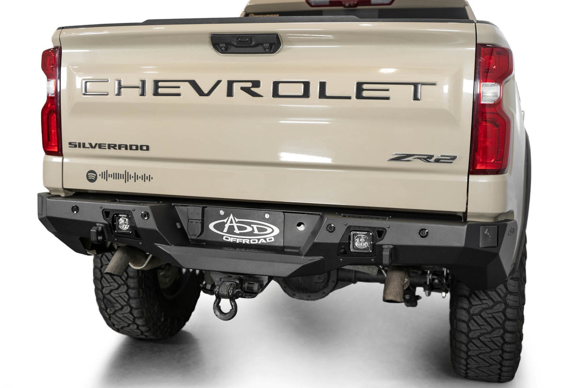 2022-2025 Chevrolet Silverado 1500 Stealth Fighter Rear Bumper Addictive Desert Designs