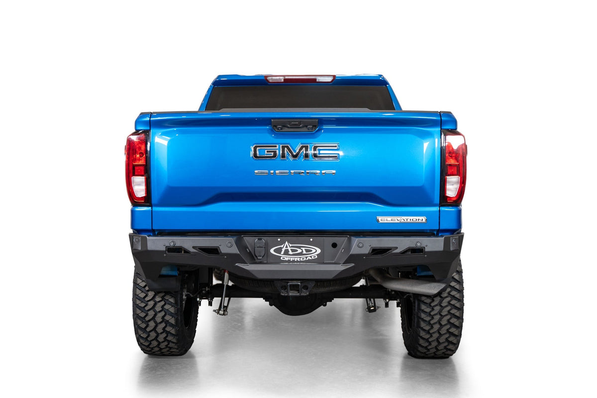 2022-2025 Chevrolet Silverado, GMC Sierra 1500 Black Label Rear Bumper Addictive Desert Designs