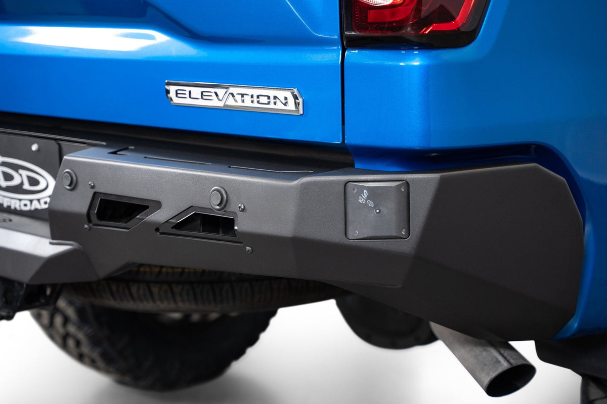 2022-2025 Chevrolet Silverado, GMC Sierra 1500 Black Label Rear Bumper Addictive Desert Designs
