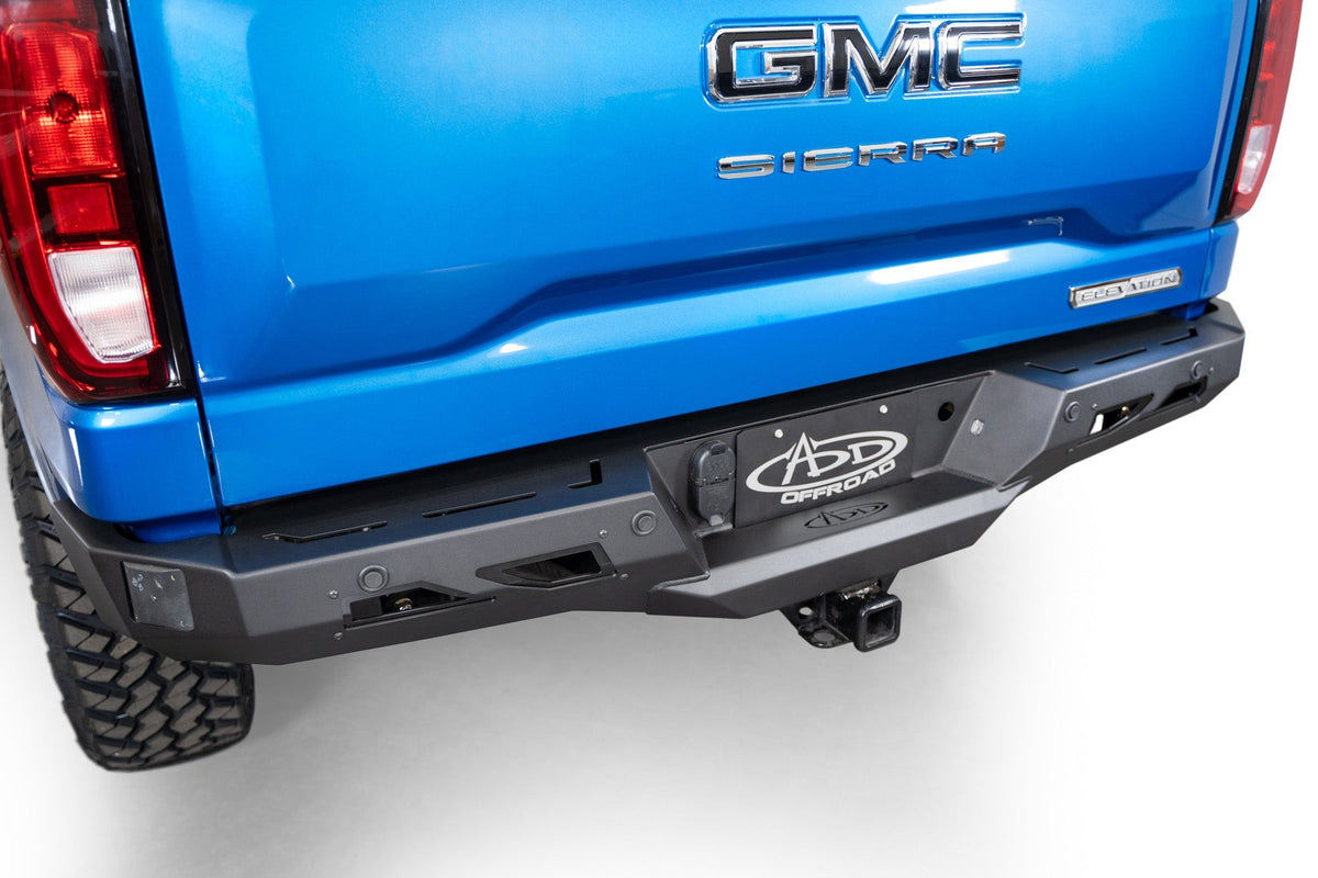 2022-2025 Chevrolet Silverado, GMC Sierra 1500 Black Label Rear Bumper Addictive Desert Designs