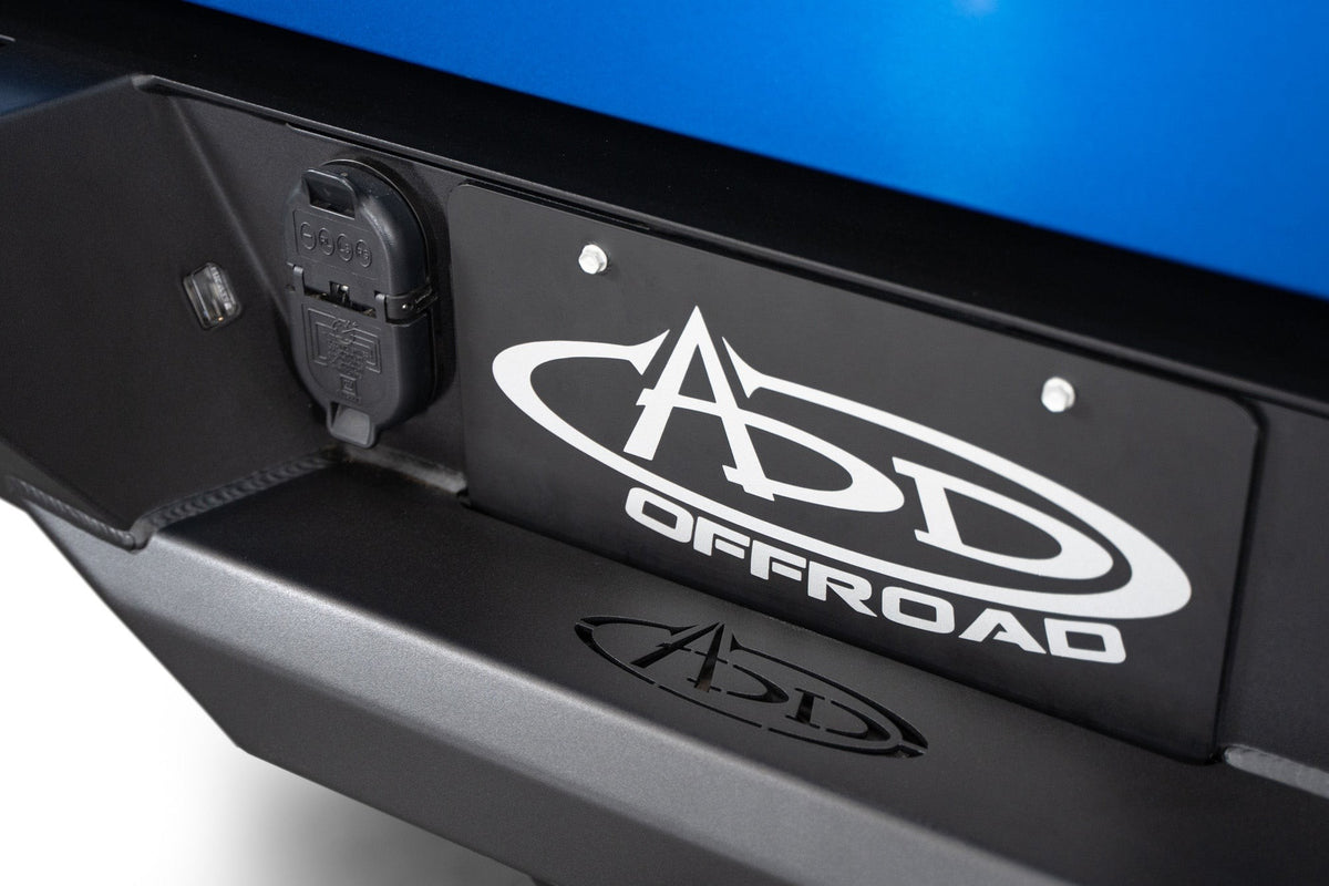 2022-2025 Chevrolet Silverado, GMC Sierra 1500 Black Label Rear Bumper Addictive Desert Designs