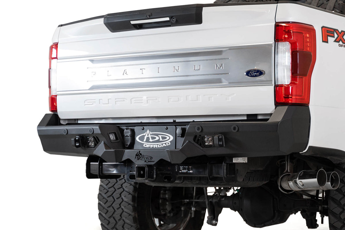 2017-2022 Ford Super Duty F-250 F-350 Bomber HD Rear Bumper Addictive Desert Designs