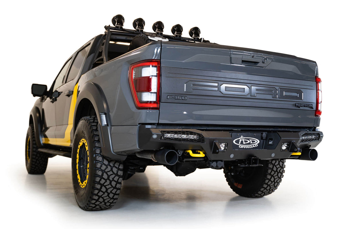 2021-2025 Ford Raptor HoneyBadger Rear Bumper Addictive Desert Designs
