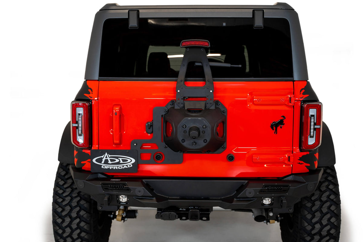 2021-2025 Ford Bronco Stealth Fighter Rear Bumper Addictive Desert Designs
