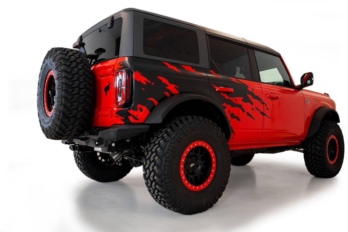 2021-2025 Ford Bronco Stealth Fighter Rear Bumper Addictive Desert Designs
