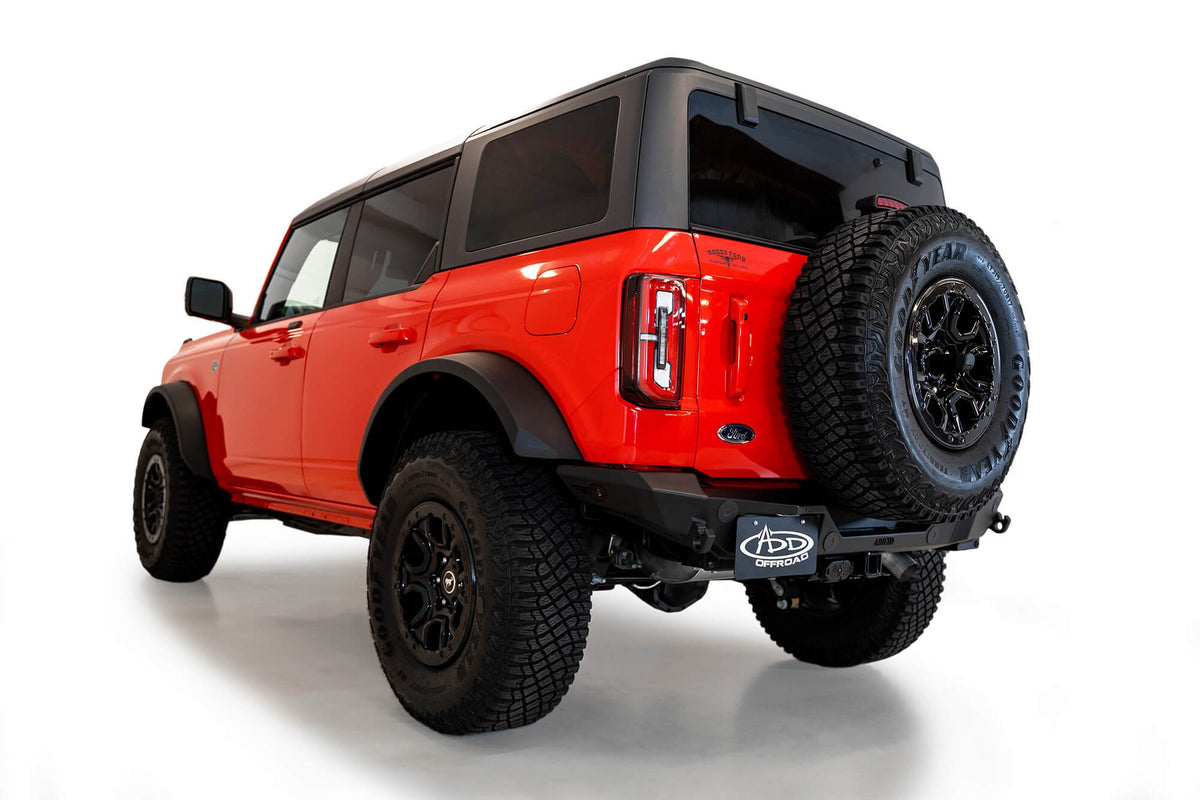 2021-2025 Ford Bronco Rock Fighter Rear Bumper Addictive Desert Designs
