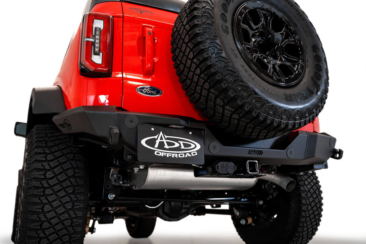2021-2025 Ford Bronco Rock Fighter Rear Bumper Addictive Desert Designs