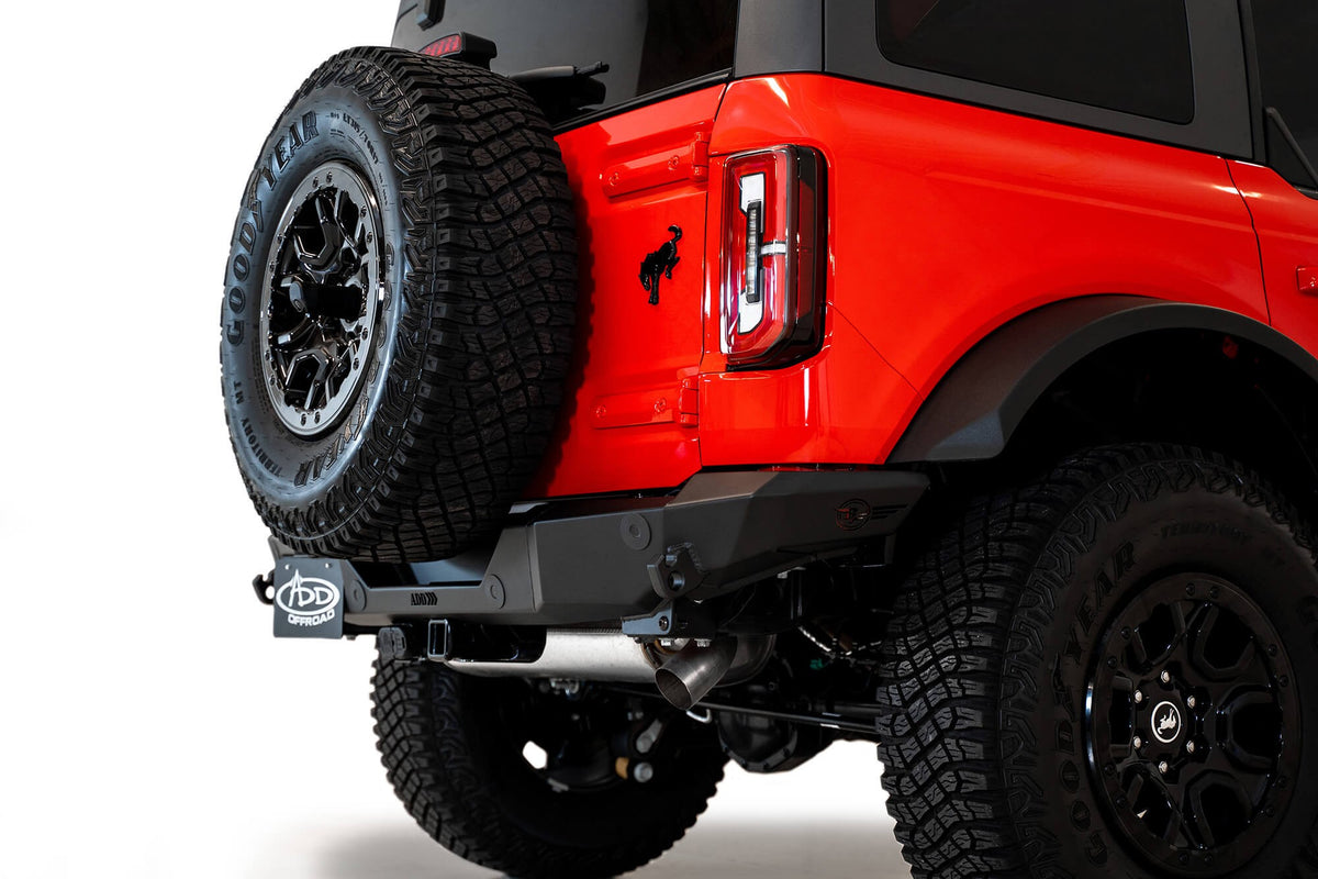 2021-2025 Ford Bronco Rock Fighter Rear Bumper Addictive Desert Designs