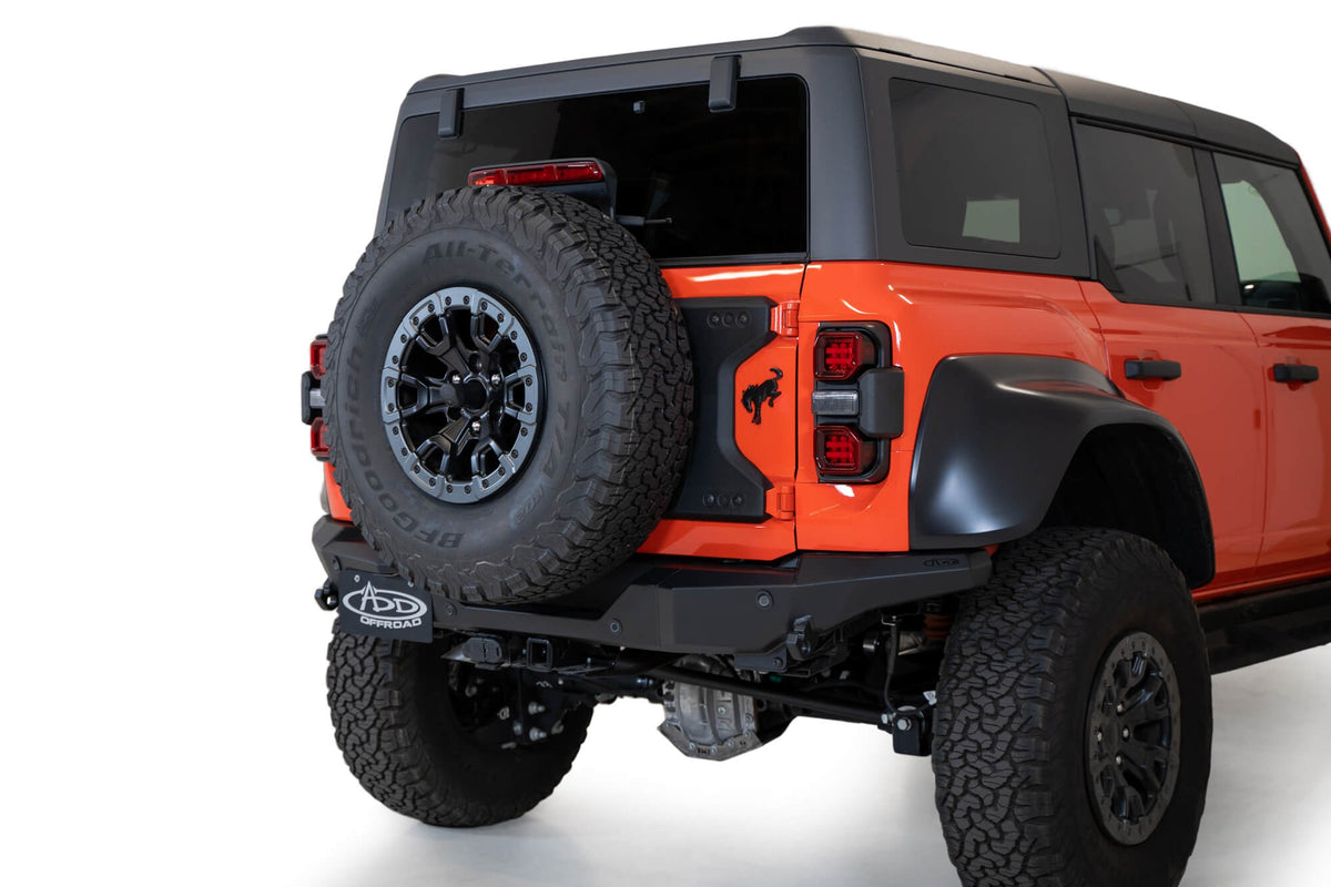 2022-2025 Ford Bronco Raptor Rock Fighter Rear Bumper Addictive Desert Designs