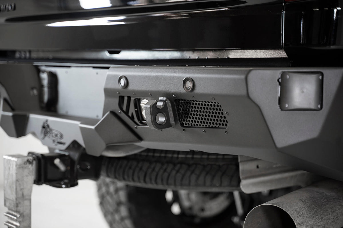 2020-2023 GMC Sierra 2500 3500, 2020-2023 Chevrolet Silverado 2500/3500 Bomber HD Rear Bumper Addictive Desert Designs
