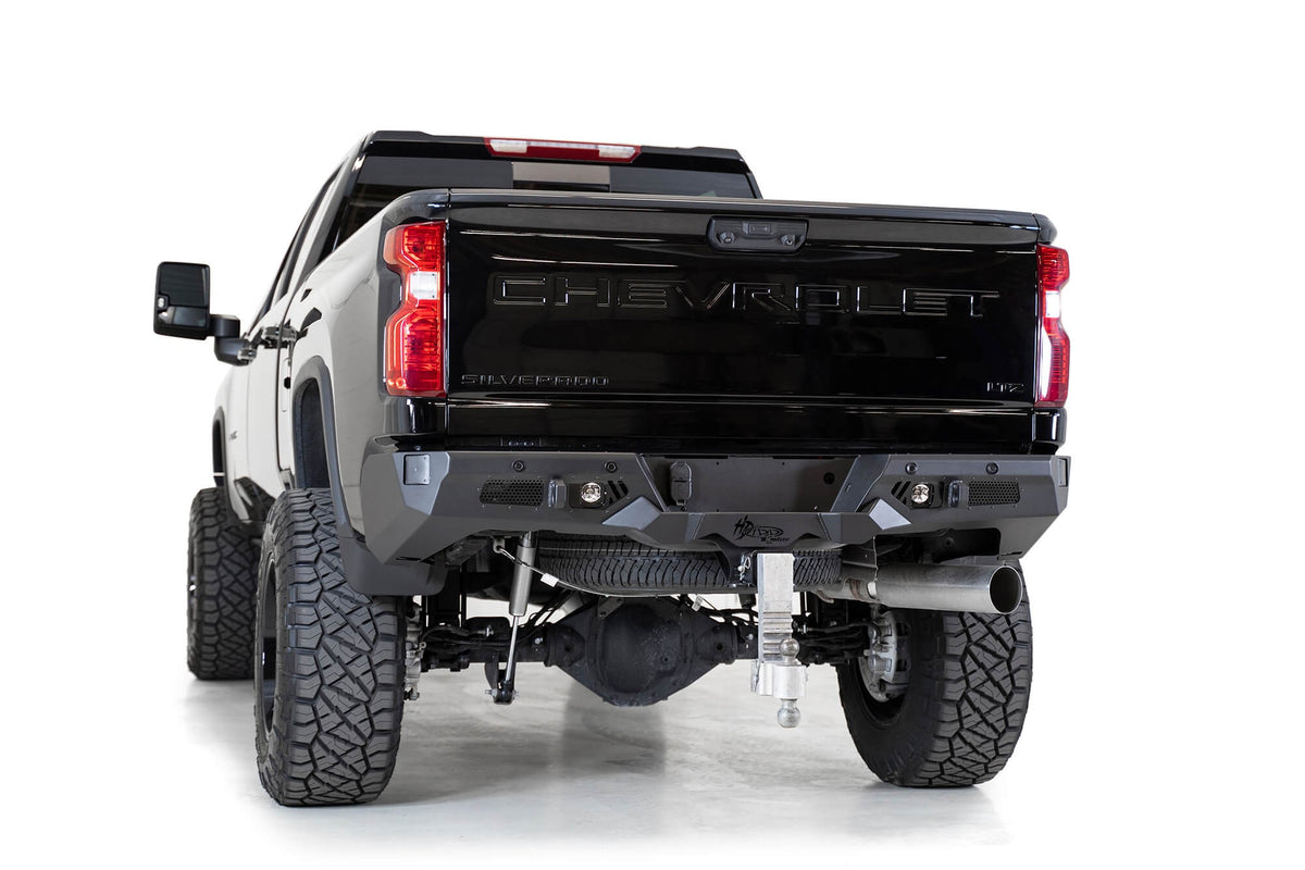 2020-2023 GMC Sierra 2500 3500, 2020-2023 Chevrolet Silverado 2500/3500 Bomber HD Rear Bumper Addictive Desert Designs