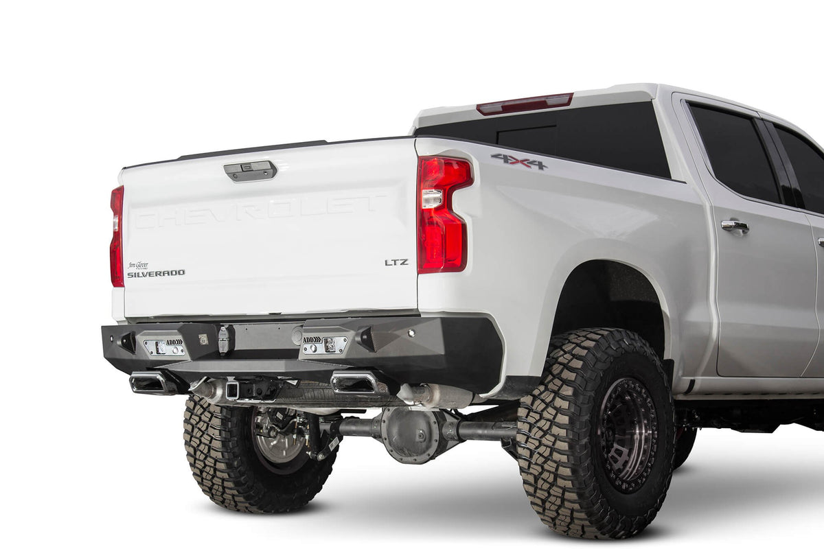 2019-2022 Chevrolet Silverado 1500 GMC Sierra 1500 Stealth Fighter Rear Bumper Addictive Desert Designs