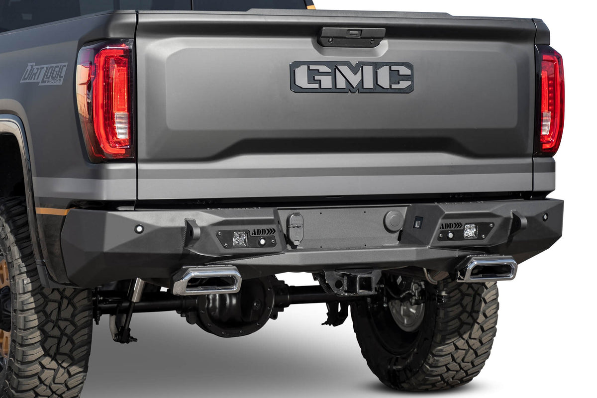 2019-2022 Chevrolet Silverado 1500 GMC Sierra 1500 Stealth Fighter Rear Bumper Addictive Desert Designs