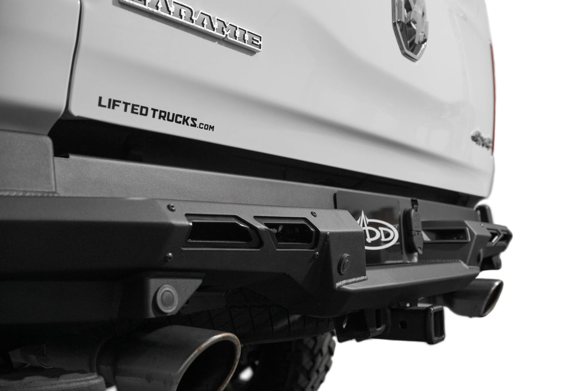 2019-2024 RAM 1500 non-Rebal Black Label Rear Bumper Addictive Desert Designs