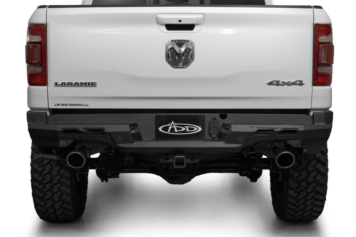 2019-2024 RAM 1500 non-Rebal Black Label Rear Bumper Addictive Desert Designs