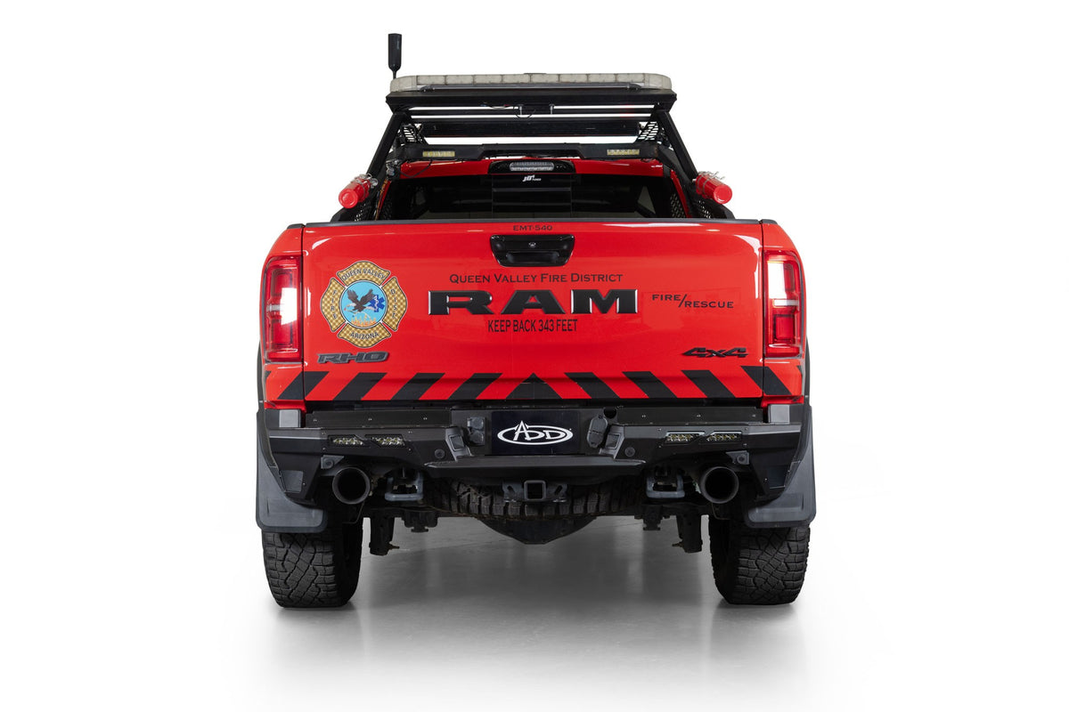 2025 Ram RHO Phantom Rear Bumper Addictive Desert Designs
