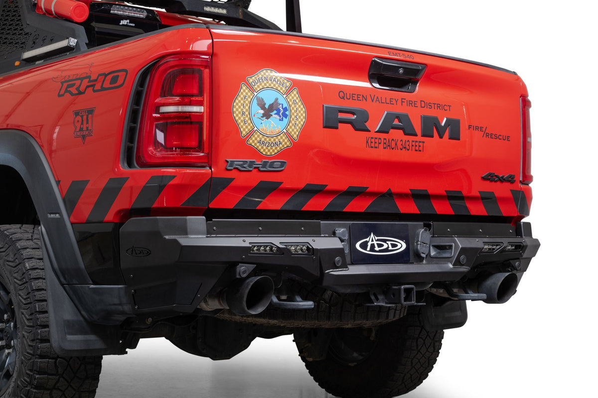 2025 Ram RHO Phantom Rear Bumper Addictive Desert Designs