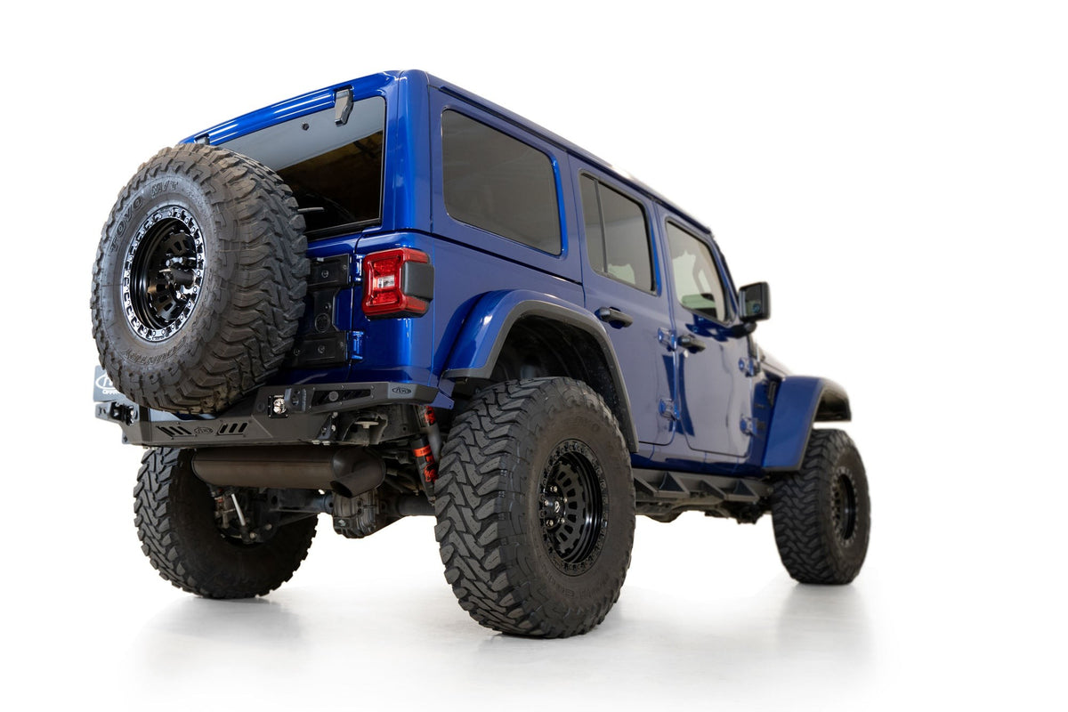 2018 -2025 Jeep JL JLU Wrangler Stealth Fighter Rear Bumper Addictive Desert Designs