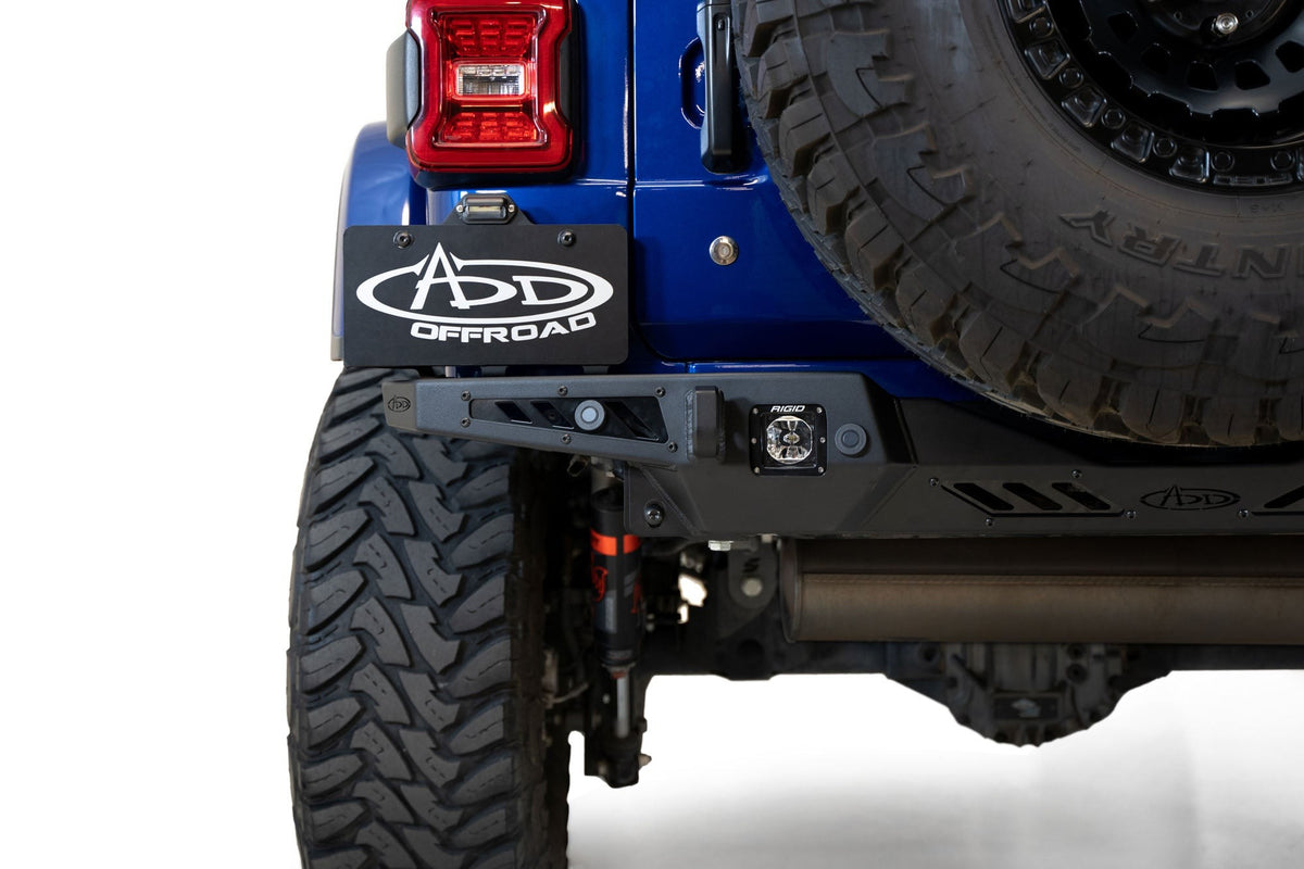 2018 -2025 Jeep JL JLU Wrangler Stealth Fighter Rear Bumper Addictive Desert Designs