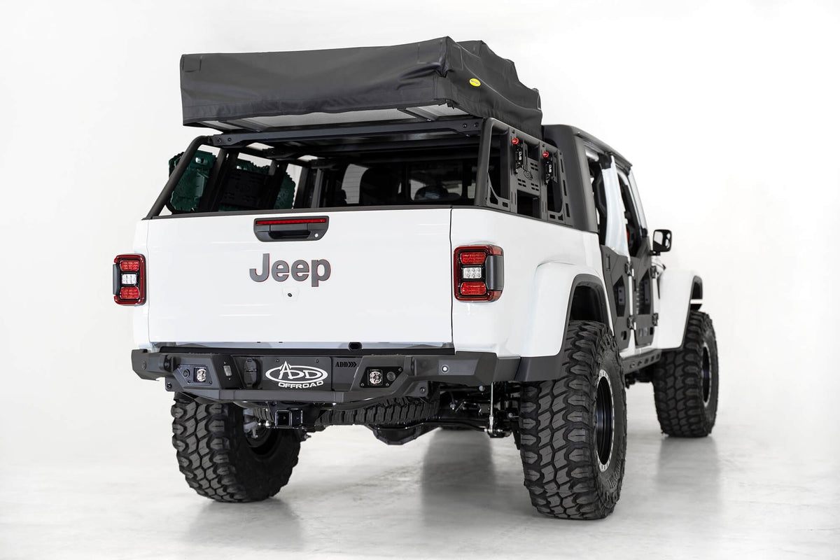 2020-2025 Jeep Gladiator JT Stealth Fighter Rear Bumper Addictive Desert Designs