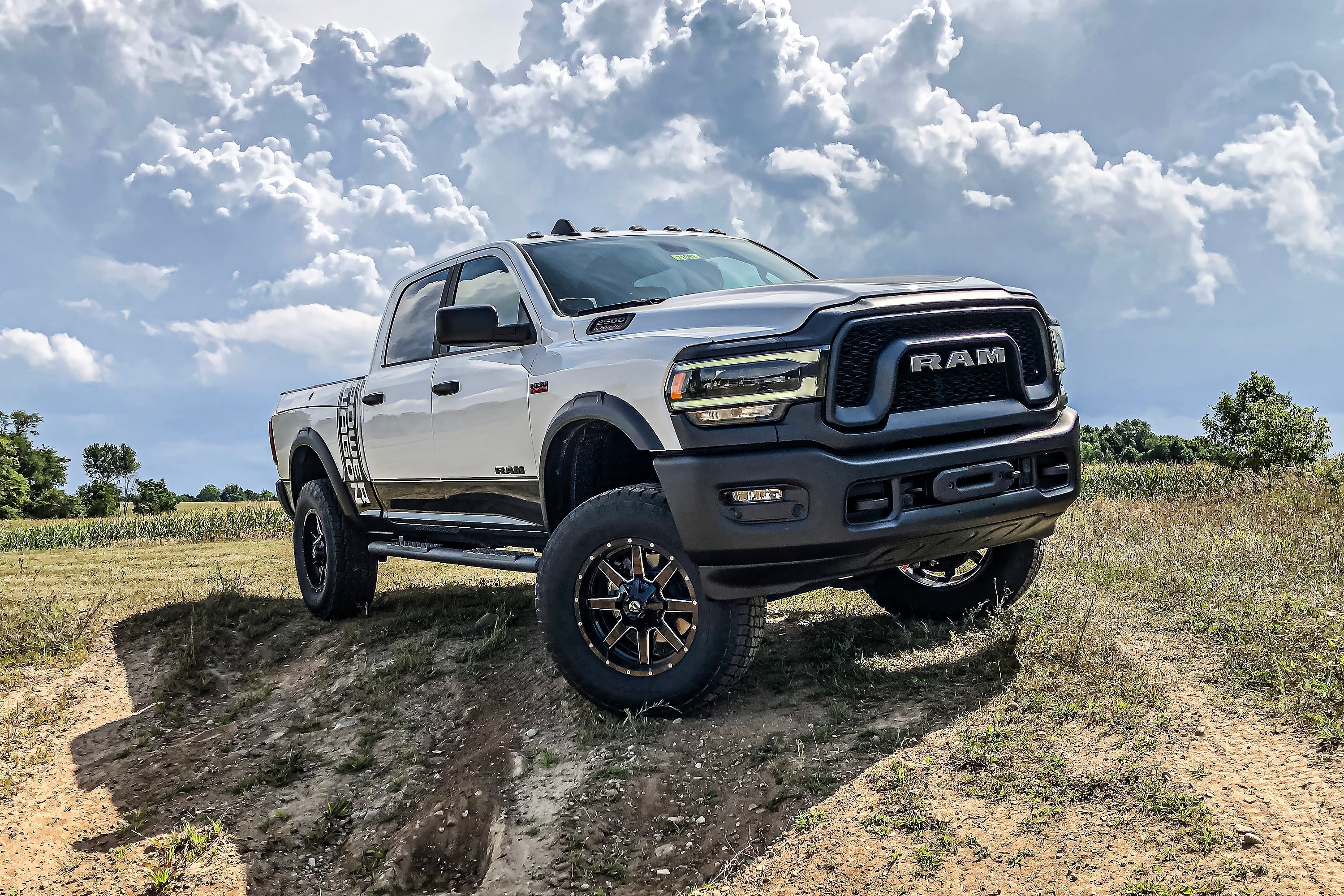 2-inch lift kit for Ram 2500 Power Wagon (2014-2024) 4WD, enhancing off-road capability and stance.