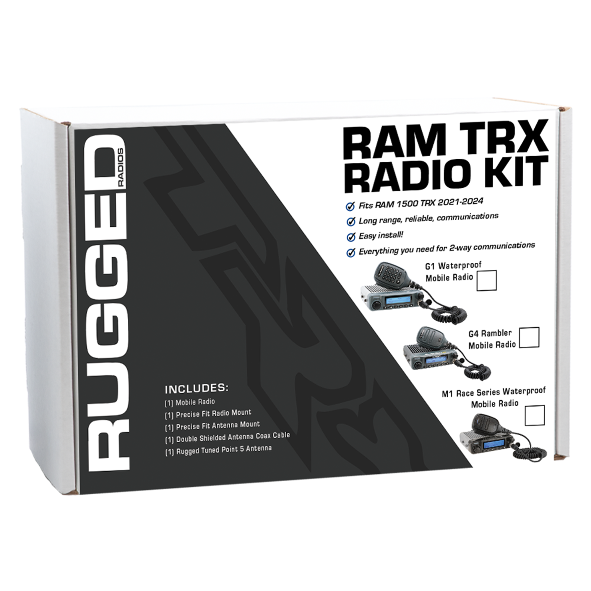 RAM TRX Two-Way Mobile Radio Kit - G1 Waterproof