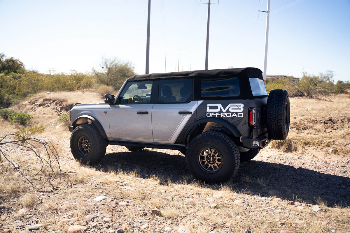 2021 2024 Ford Bronco Mto Series Rear Bumper DV8 Offroad