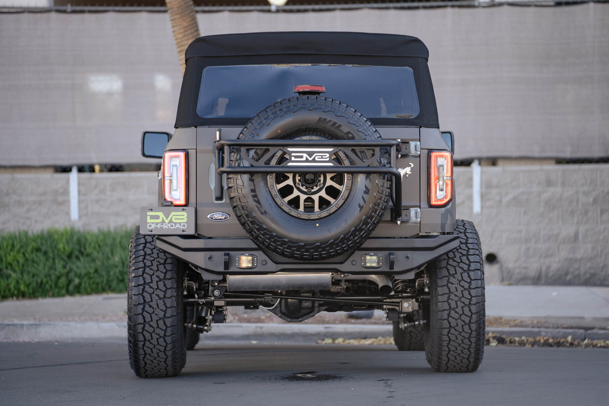 2021 2024 Ford Bronco Fs 15 Series Rear Bumper DV8 Offroad